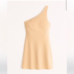 Abercrombie one shoulder traveler mini dress